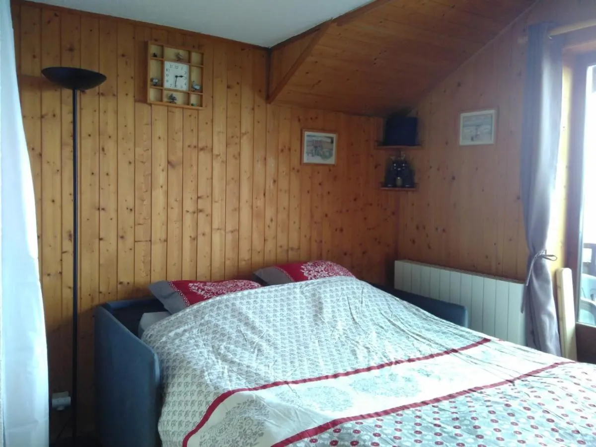דירה Thollon-les-Memises Appt 4-6 Pers. Vue Lac Face Telecabine Avec Garage צרפת